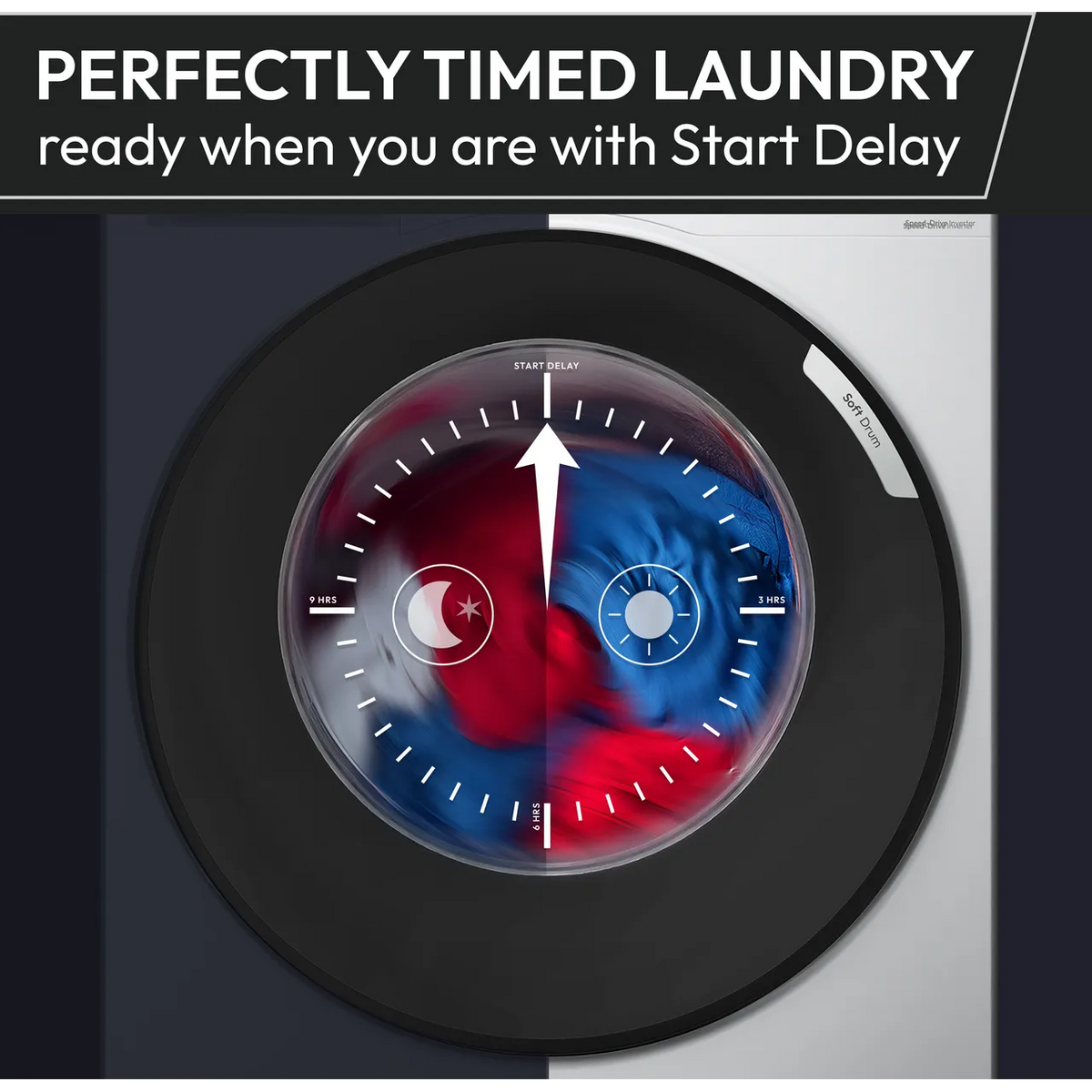 Hoover Pro Wash Series 1 8KG 1400RPM Freestanding Washing Machine - White | HGD 48SB6-80 from Hoover - DID Electrical