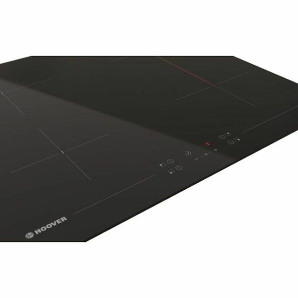 Hoover 60cm 4 Zone Vetroceramic Hob - Black | HH64BVT from Hoover - DID Electrical