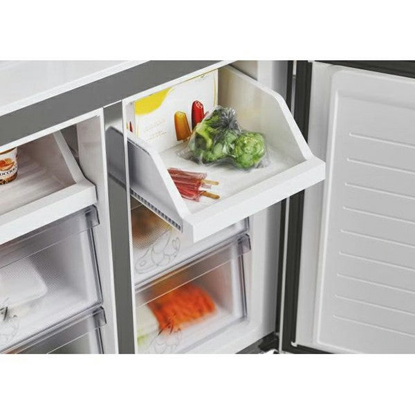 Hoover 463L Freestanding American Fridge Freezer - Gentle Silver | HHCR3818EWPL from Hoover - DID Electrical