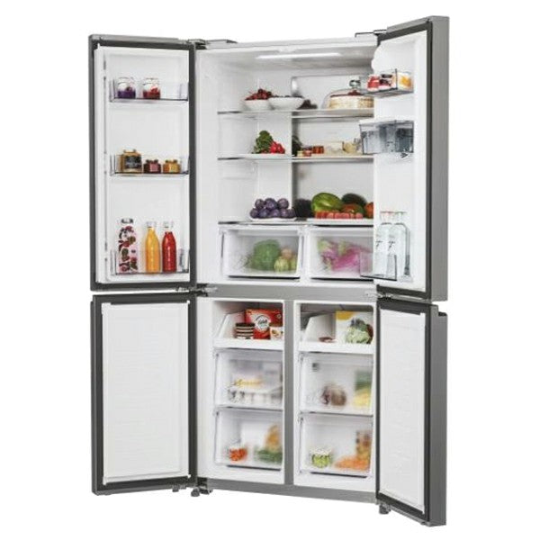 Hoover 463L Freestanding American Fridge Freezer - Gentle Silver | HHCR3818EWPL from Hoover - DID Electrical
