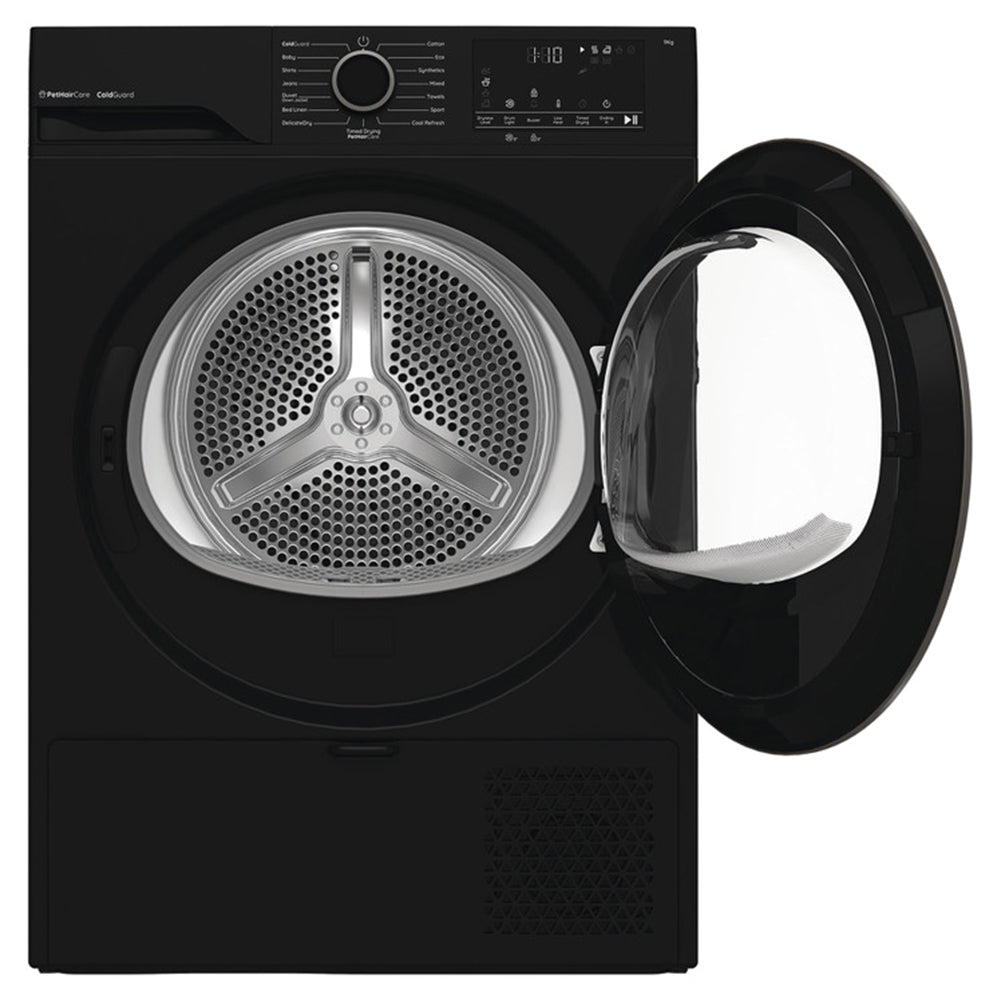 Hotpoint 9KG Freestanding Heat Pump Tumble Dryer - Black | HHDD90BBIRE from Hotpoint - DID Electrical