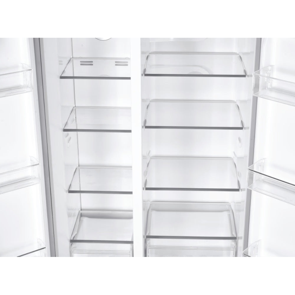 Hoover H-Fridge 500 Maxi 521L Frost Free American Freestanding Fridge Freezer - Inox | HHSBSO-6174XK-1 from Hoover - DID Electrical