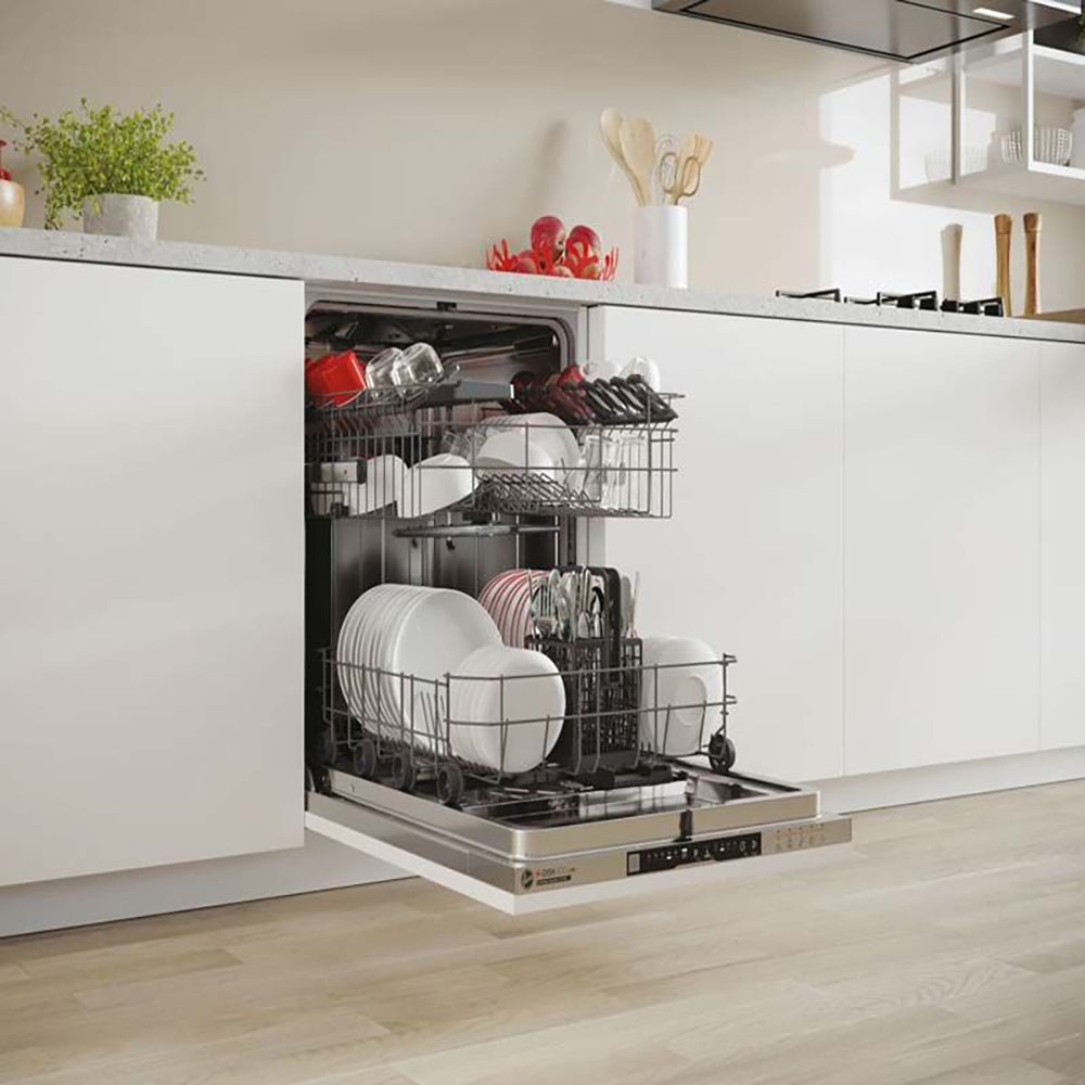 Hoover 60CM Built-In Standard Dishwasher - White | HI 3E9E0S-80 from Hoover - DID Electrical