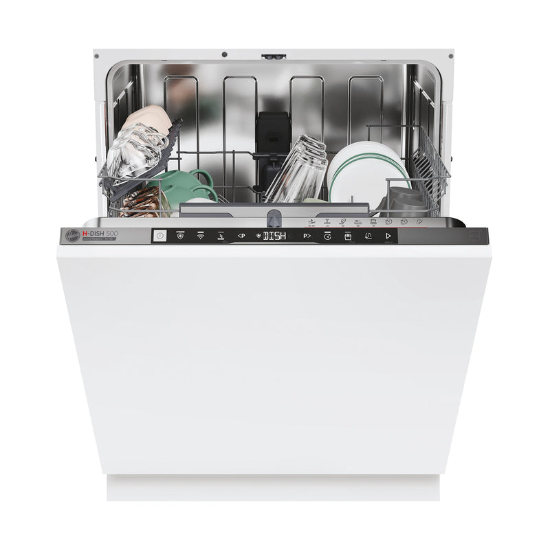 Hoover H-Dish 500 60CM Fully Integrated Standard Dishwasher - Graphite | HI4C6F0S-80