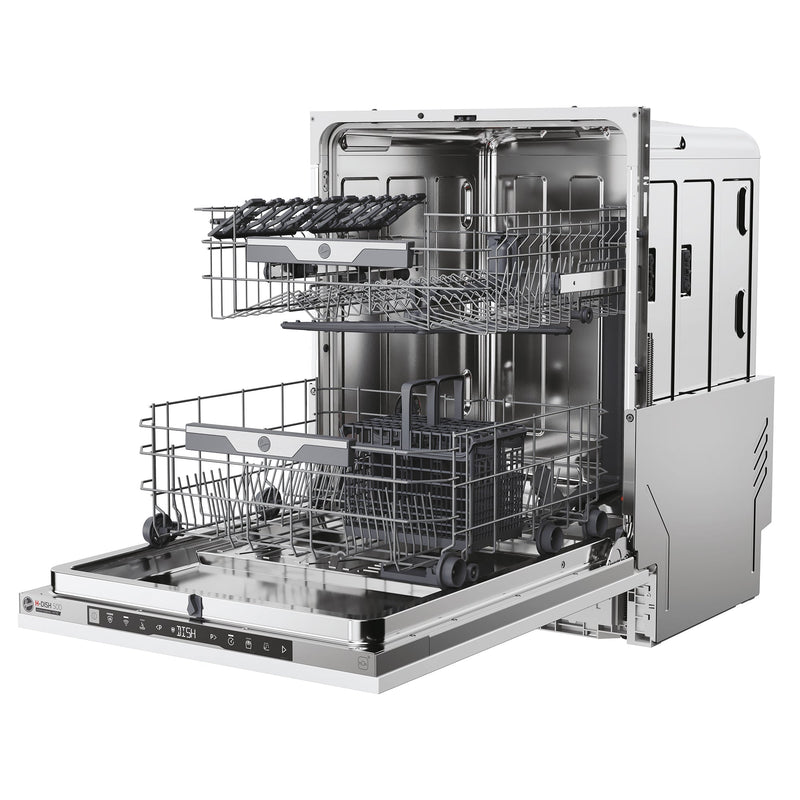 Hoover H-Dish 500 60CM Fully Integrated Standard Dishwasher - Graphite | HI4C6F0S-80