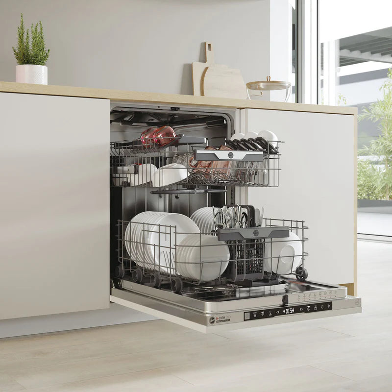 Hoover H-Dish 500 60CM Fully Integrated Standard Dishwasher - Graphite | HI 5C6F0S-80 from Hoover - DID Electrical