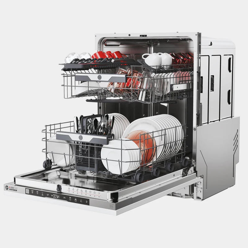 Hoover H-Dish 500 60CM Fully Integrated Standard Dishwasher - Graphite | HI 5C6F0S-80 from Hoover - DID Electrical