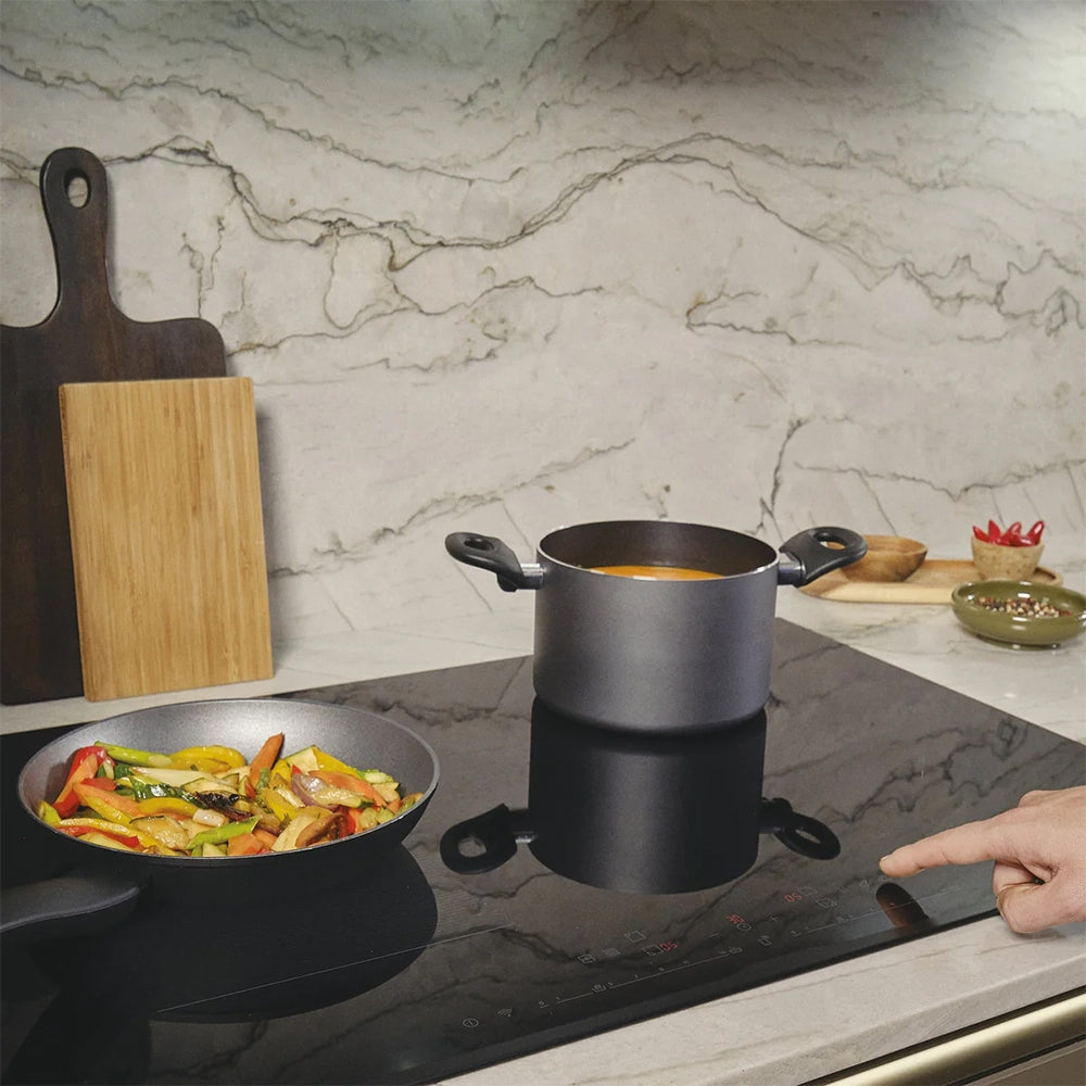 Hoover Collection 5 80CM 4 Zone Induction Hob - Black | HIF84DCS from Hoover - DID Electrical