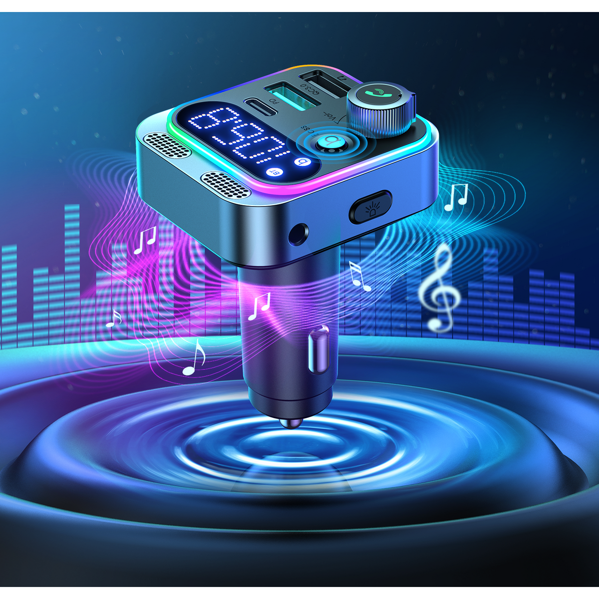 Joyroom 48W Car Wireless FM Transmitter | HL-CL16 from Joyroom - DID Electrical