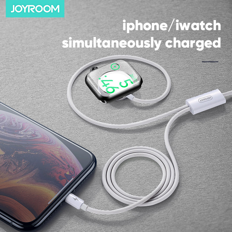 Joyroom 1.2M Lightning &amp; Charger Cable - White | HL-IW0015 from Joyroom - DID Electrical