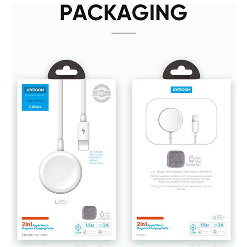 Joyroom 1.5M Lightning &amp; Charger Cable - White | HL-IW0025 from Joyroom - DID Electrical