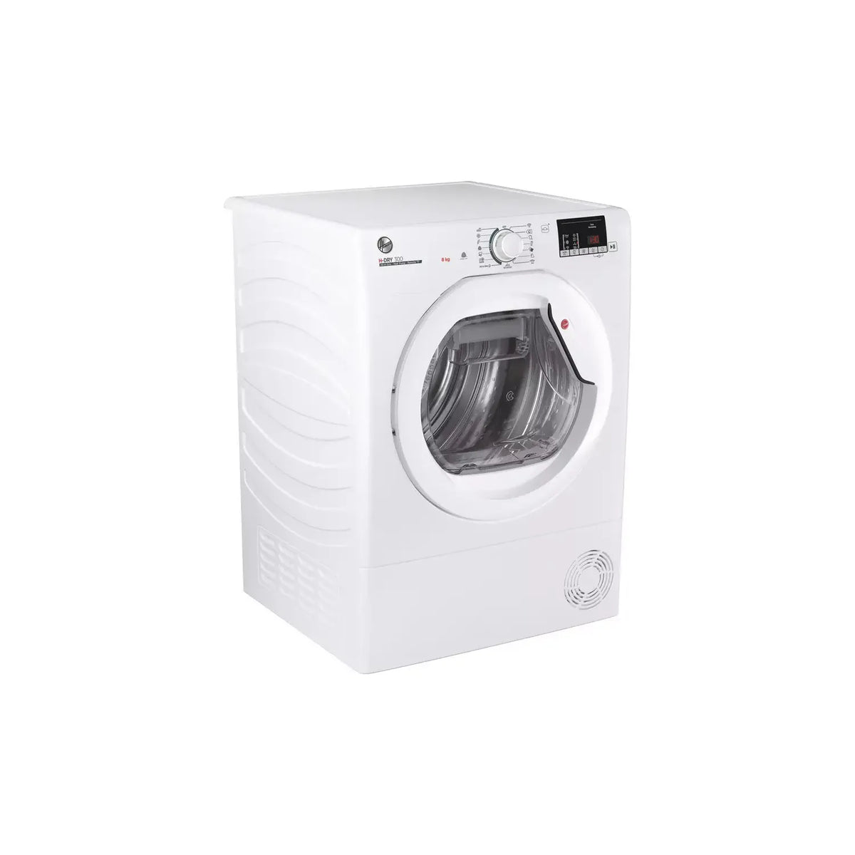 Hoover H-DRY 300 8KG Freestanding Heat Pump Tumble Dryer - White | HLE H8A2DE-80 from Hoover - DID Electrical