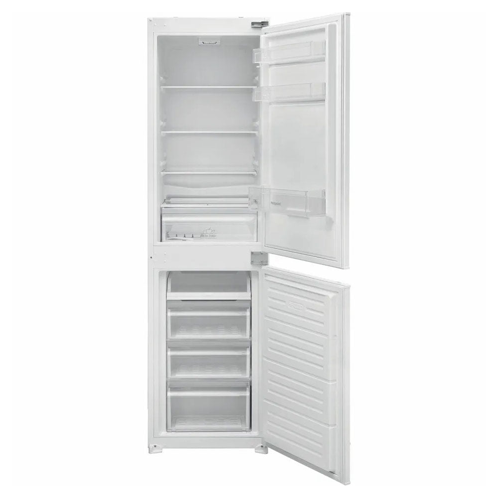 Hotpoint 192L Low Frost Integrated Fridge Freezer - White | HMCB 50502 UK from Hotpoint - DID Electrical