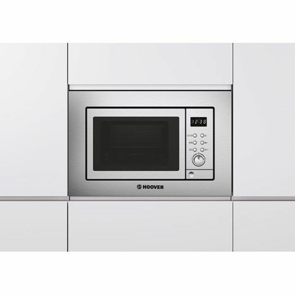Hoover 17L Integrated Microwave Oven with Grill - Stainless Steel | HMG171X-80 from Hoover - DID Electrical