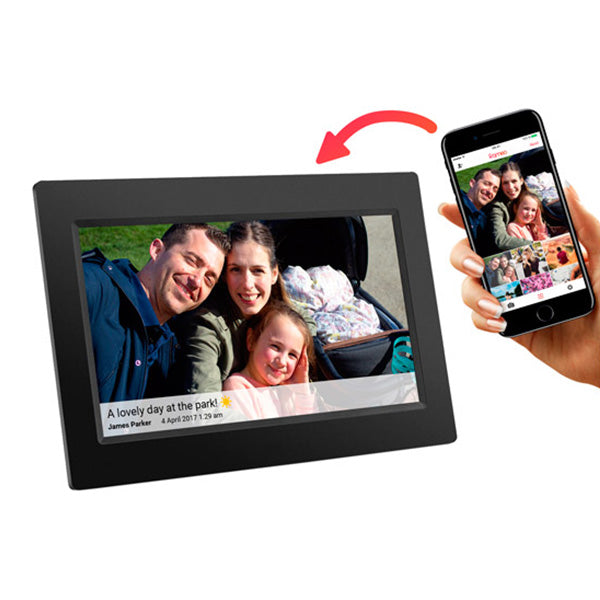 Harmony 10.1" Touch Panel Photo Frame - Black | HN-DPF1000 from Harmony - DID Electrical