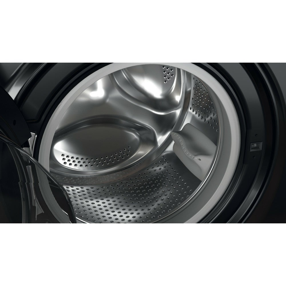 Hotpoint 9KG 1400RPM Freestanding Washing Machine - Black | HNR9W64BSIRE from Hotpoint - DID Electrical