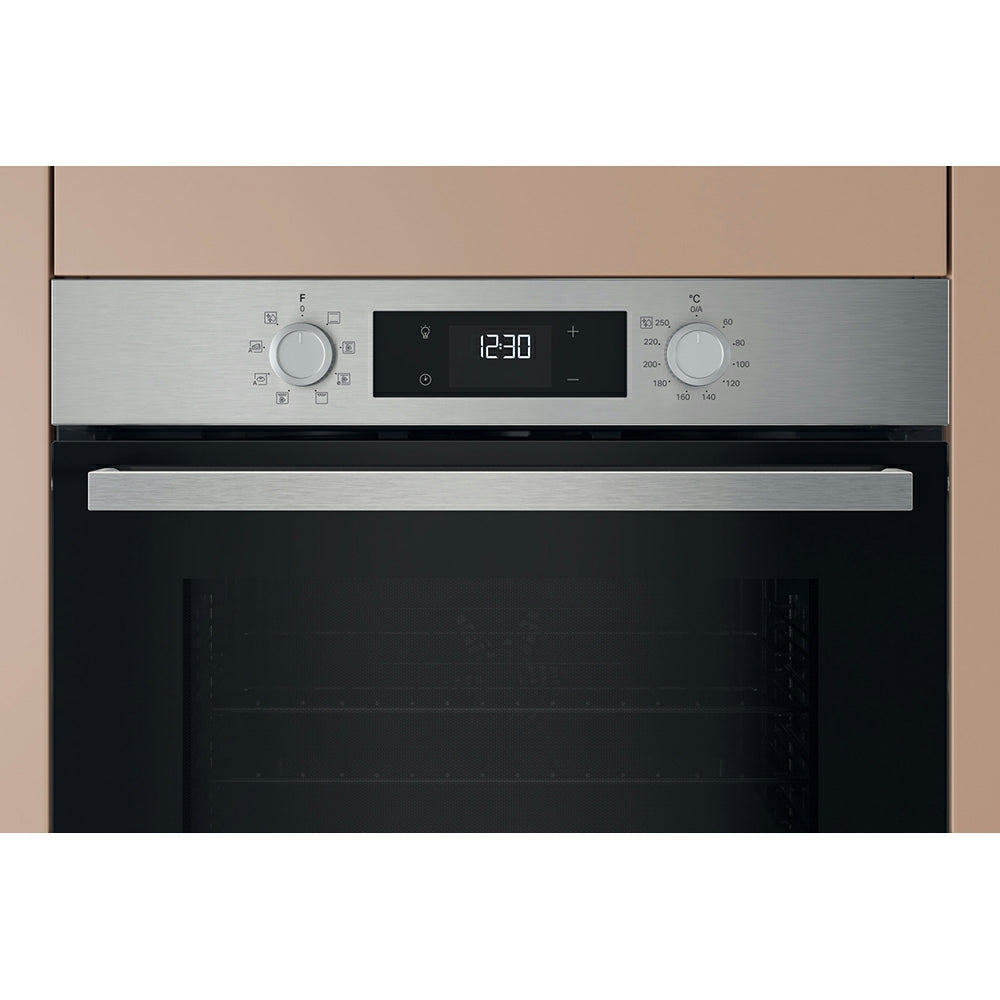 Hotpoint 71L Built-In Multifunction Electric Single Oven - Black | HO3K55HXUK from Hotpoint - DID Electrical