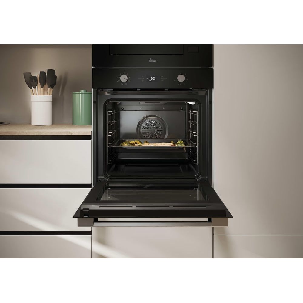 Hoover 78L Built-In Conventional Electric Single Oven - Stainless Steel | HO6 H3T1CTX from Hoover - DID Electrical