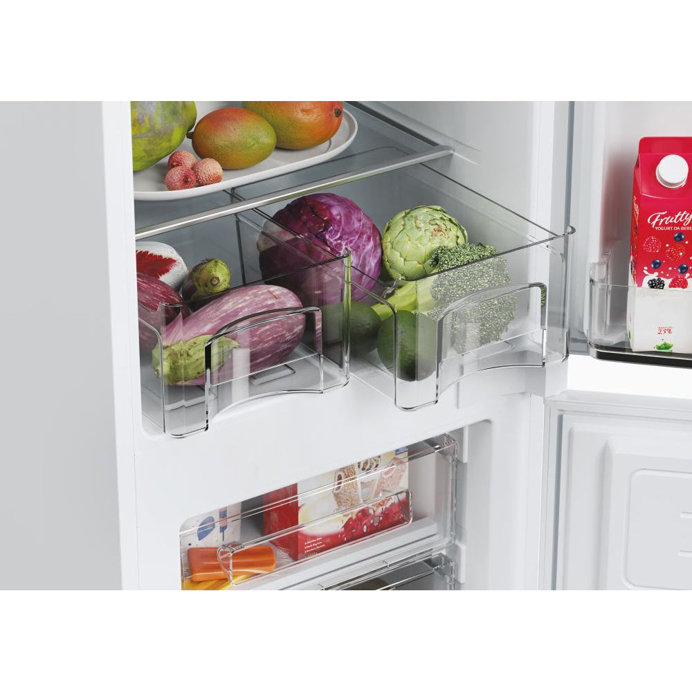 Hoover 233L Combi Built-In Fridge Freezer - White | HOB50S518EK from Hoover - DID Electrical