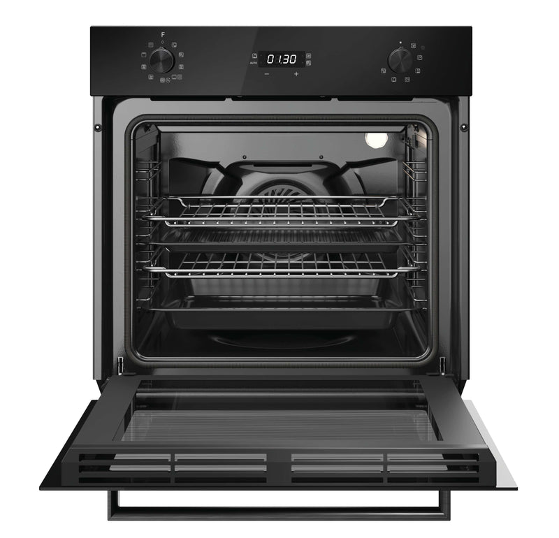 Hoover H-Oven 300 70L Built-In Multifunction Electric Single Oven - Black | HOC3T587A8B