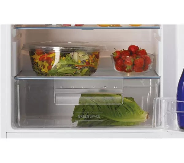 Hoover H-Fridge 300 185L Freestanding Fridge Freezer - White | HOCH1S513EWK-1