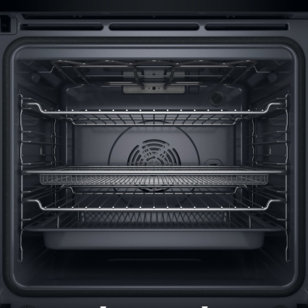 Hotpoint 73L Built-In Multifunction Electric Single Oven - Black and Silver | HOI5S8PM0XUK from Hotpoint - DID Electrical