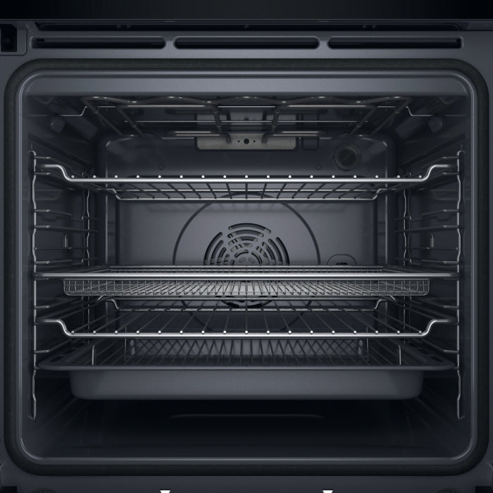 Hotpoint 73L Built-in Electric Single Oven - Black and Silver | HOI5S8PM0XUK from Hotpoint - DID Electrical