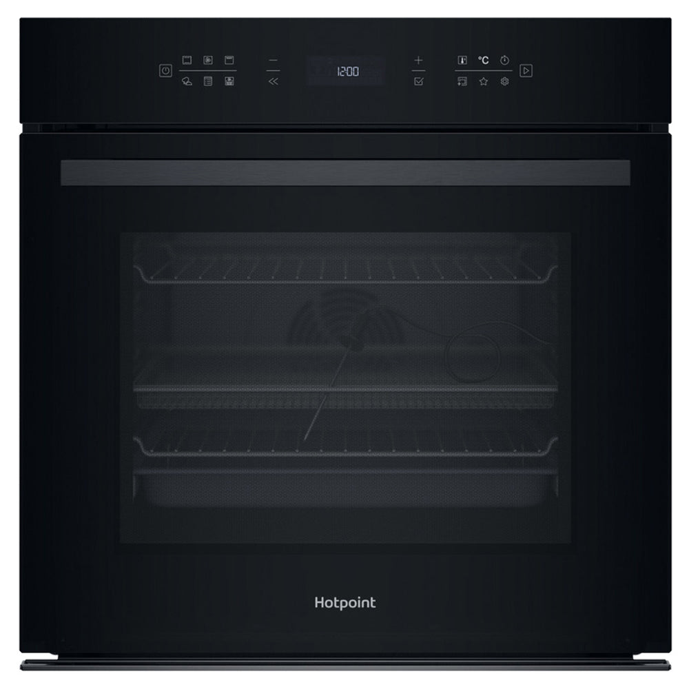 Hotpoint 73L Built-In Multifunction Electric Single Oven - Black| HOI78PPT1SBUK from Hotpoint - DID Electrical
