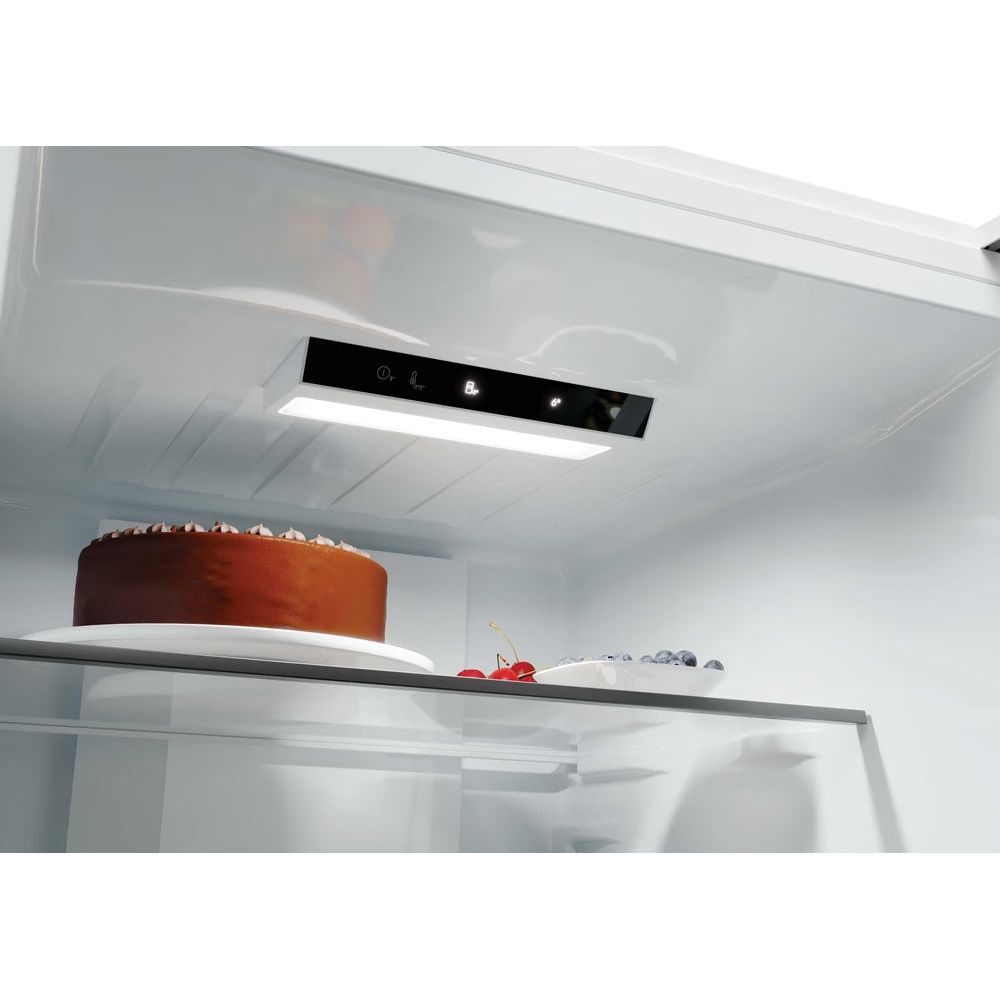 Hoover H-COMBI 300 355 Frost Free Freestanding Fridge Freezer - Inox | HONCQ2T618EXK from Hoover - DID Electrical