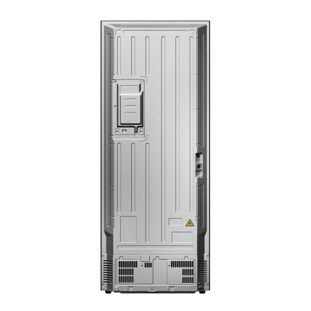 Hoover H-Fridge 700 Maxi 402L Frost Free Freestanding French Door Fridge Freezer - Platinum Inox | HONFQ2T718EXK from Hoover - DID Electrical