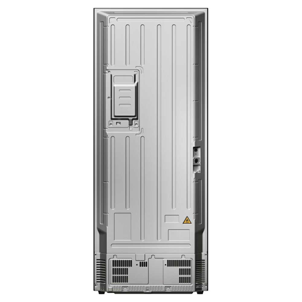 Hoover H-Fridge 700 Maxi 402L Frost Free Freestanding French Door Fridge Freezer - Platinum Inox | HONFQ2T718EXK from Hoover - DID Electrical