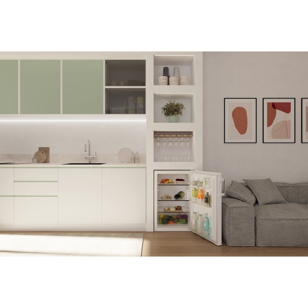 Hoover H-FRIDGE 300 129L Undercounter Fridge - White | HONLQ2S58EWHK from Hoover - DID Electrical