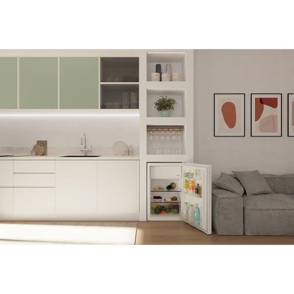 Hoover H-Fridge 300 114L Undercounter Fridge Freezer - White | HONOQ2S58EWK from Hoover - DID Electrical