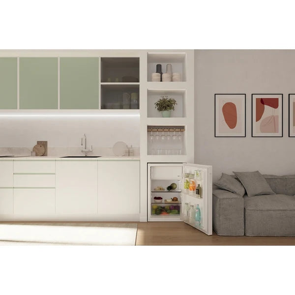 Hoover H-Fridge 300 114L Freestanding Mini Fridge Freezer - White | HONOQ2S58EWK from Hoover - DID Electrical