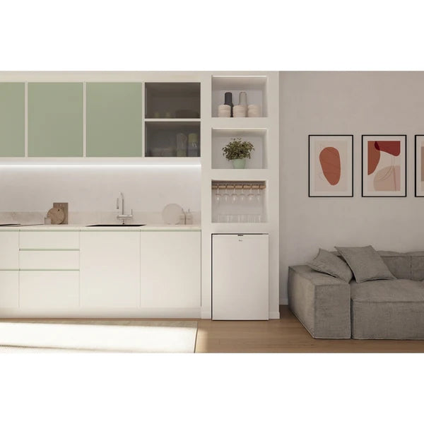 Hoover H-Fridge 300 114L Undercounter Fridge Freezer - White | HONOQ2S58EWK from Hoover - DID Electrical