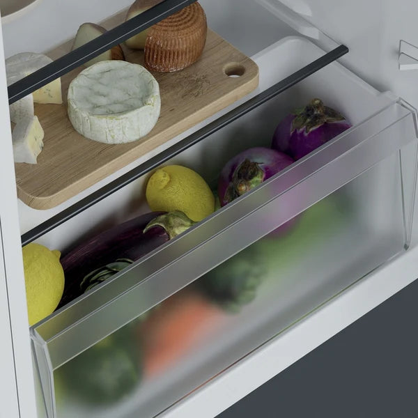 Hoover H-Fridge 300 114L Undercounter Fridge Freezer - White | HONOQ2S58EWK from Hoover - DID Electrical