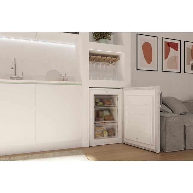 Hoover H-freeze 300 Mini 90L Upright Freezer - White | HONUQ2L58EWHK from Hoover - DID Electrical