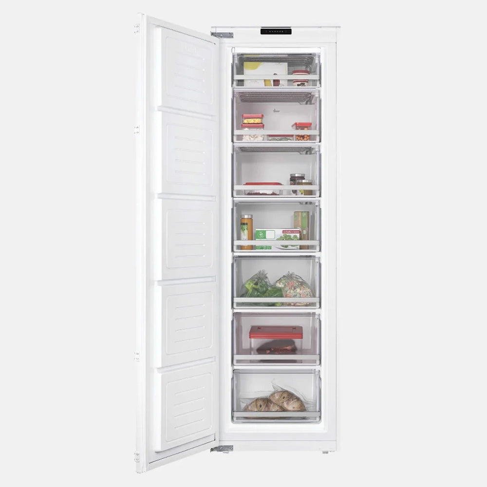 Hoover 204L Static Integrated Upright Freezer - White | HOUS518EWK from Hoover - DID Electrical