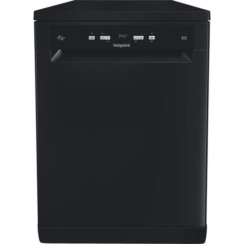Hotpoint 60CM Freestanding Standard Dishwasher - Black | HP2FFC14BN6BUK