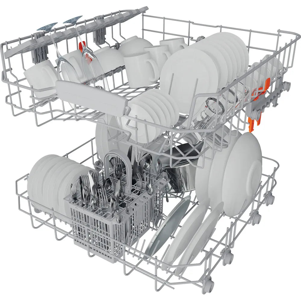 Hotpoint 60CM Freestanding Standard Dishwasher - White | HP2FFC14BN6WUK