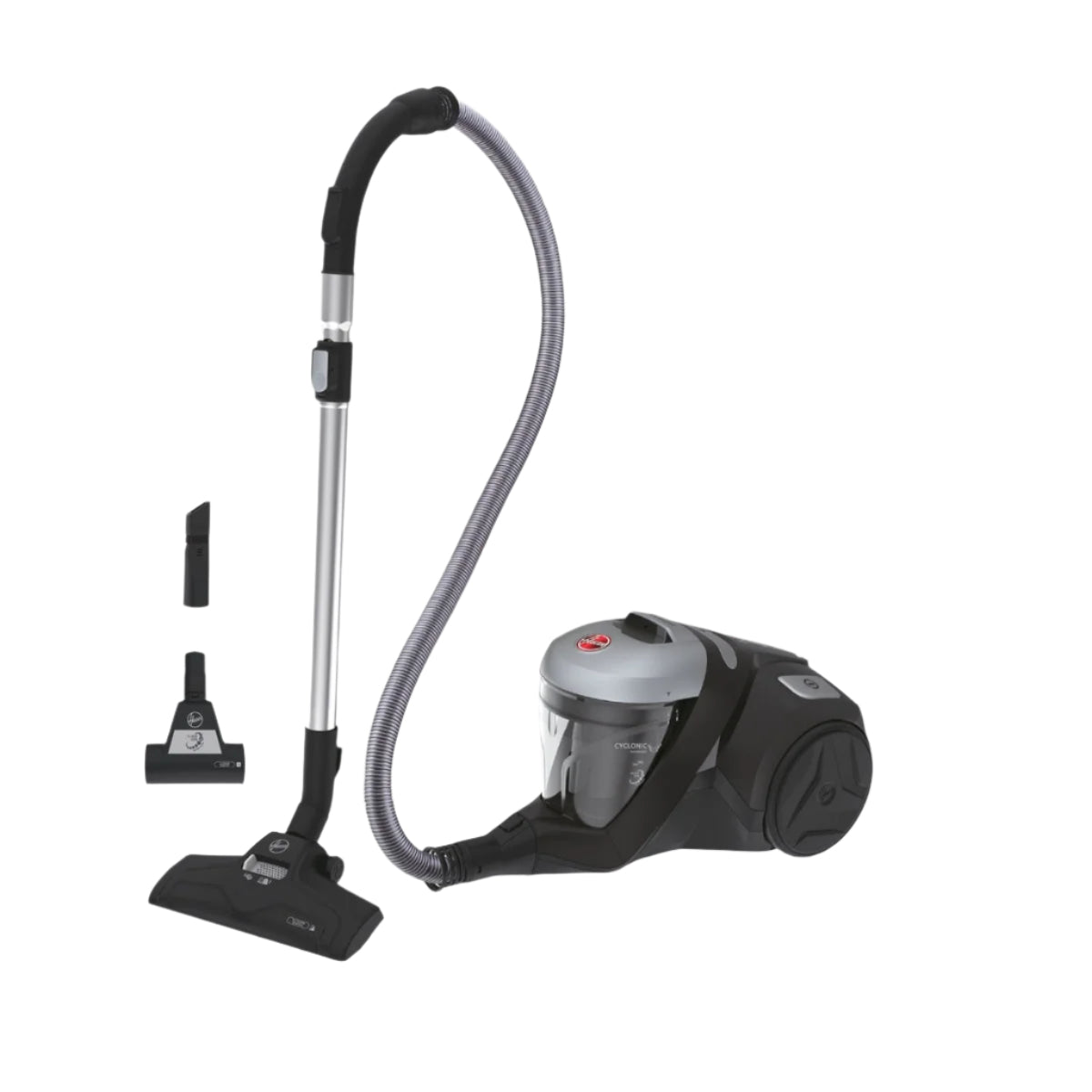 Hoover H-Power 300 Pet Bagless Cylinder Vacuum Cleaner with Allergy Care - Black | HP320PET from Hoover - DID Electrical