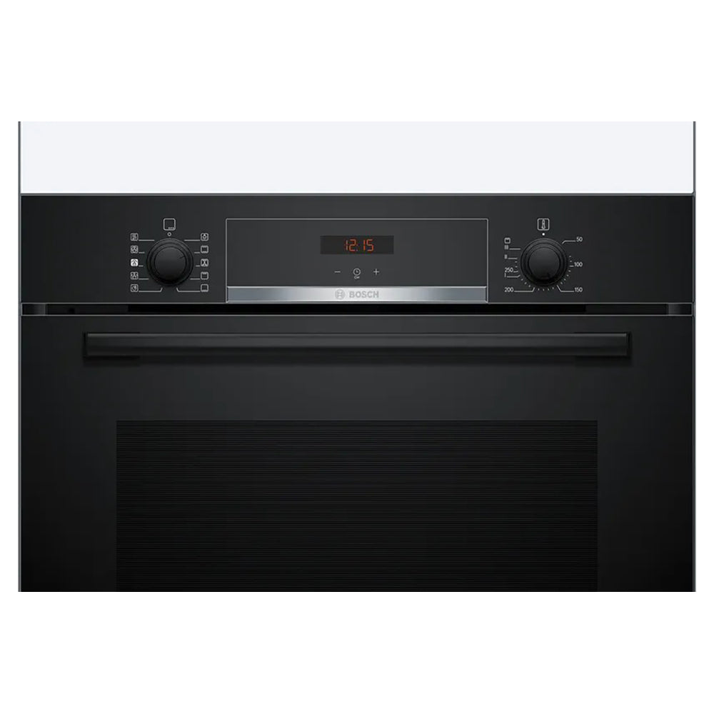 Bosch 71L Built-In Conventional Electric Single Oven - Black | HQA534BB3B from Bosch - DID Electrical