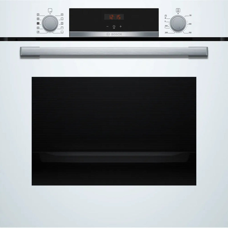 Bosch 71L Built-In Electric Single Oven - White | HQA534BW3B from Bosch - DID Electrical