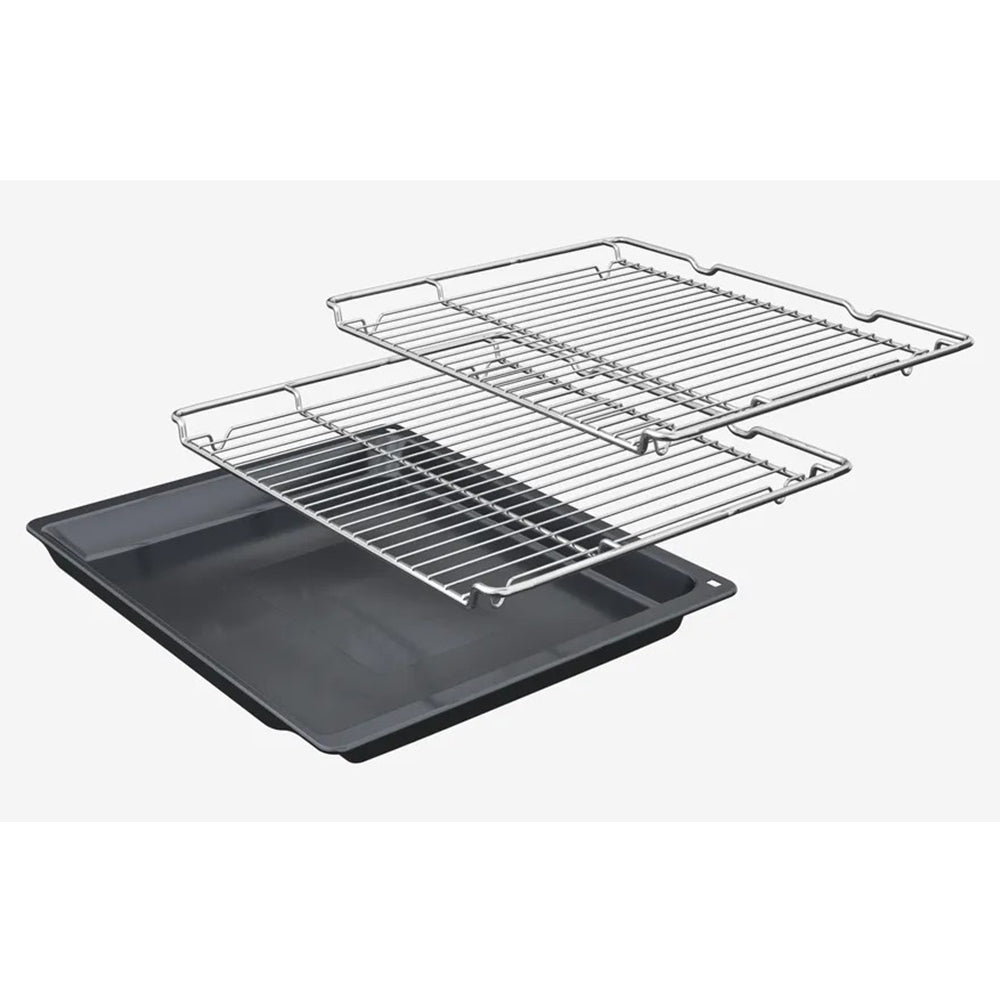 Bosch 71L Built-In Electric Single Oven - Black | HQA574BB3B from Bosch - DID Electrical