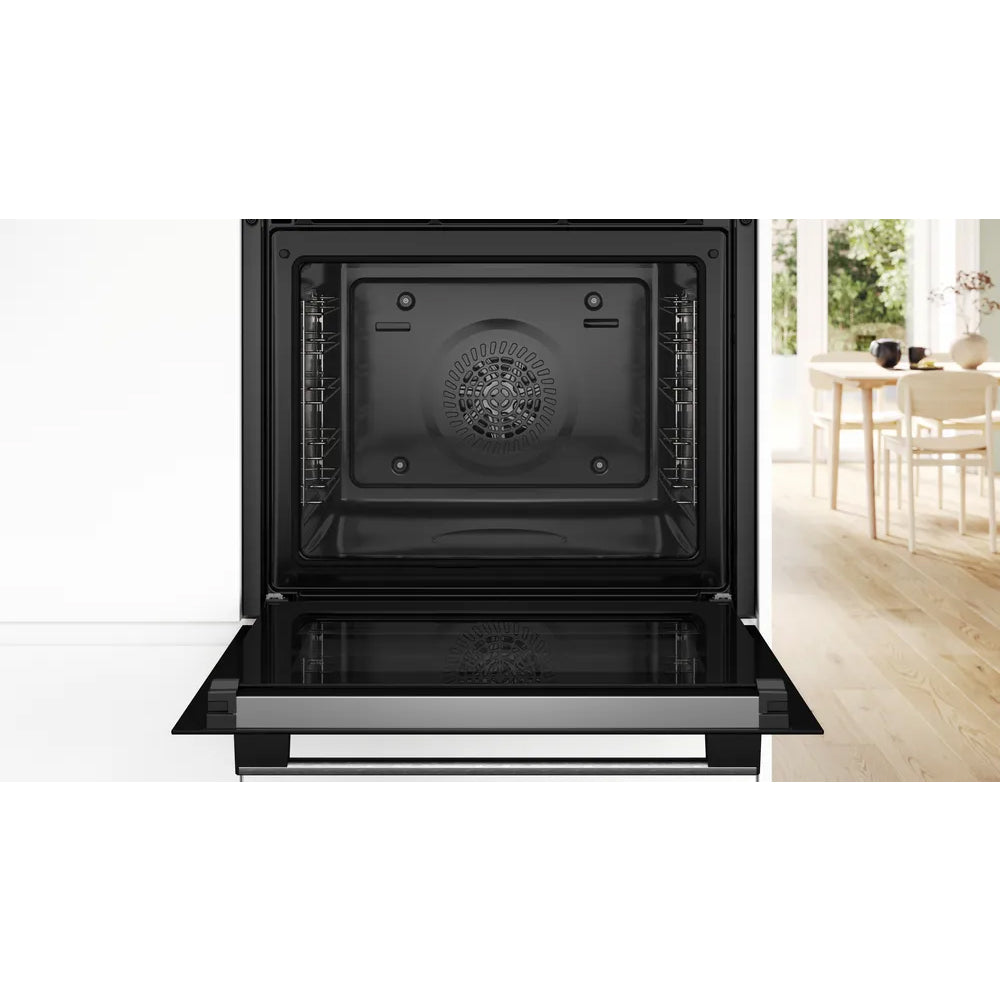 Bosch 71L Built-In Conventional Oven & Grill Electric Single Oven - Stainless Steel | HQA574BS3B from Bosch - DID Electrical