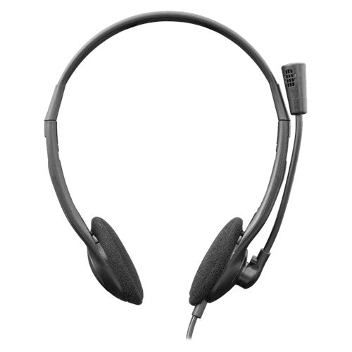 Sbox On-Ear Wired Headset - Black | HS-707 from Sbox - DID Electrical