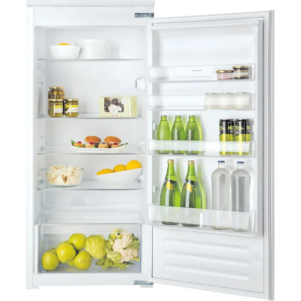 Hotpoint 209L Integrated Tall Fridge - White | HS 12 A1 D.UK 2 from Hotpoint - DID Electrical