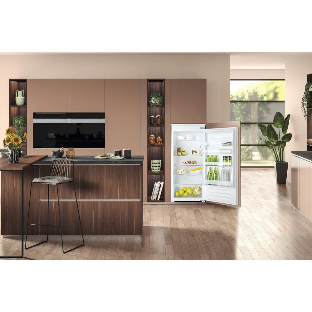 Hotpoint 209L Integrated Tall Fridge - White | HS 12 A1 D.UK 2 from Hotpoint - DID Electrical