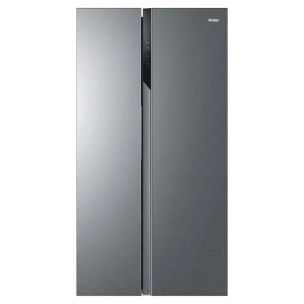 Haier SBS 90 Series 3 528L Frost Free American Fridge Freezer - Gentle Silver | HSR3918ENPG from Haier - DID Electrical