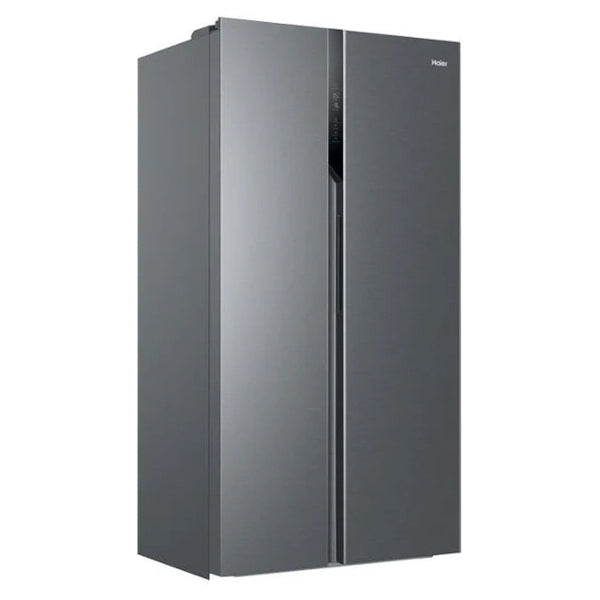 Haier SBS 90 Series 3 528L Frost Free American Fridge Freezer - Gentle Silver | HSR3918ENPG from Haier - DID Electrical